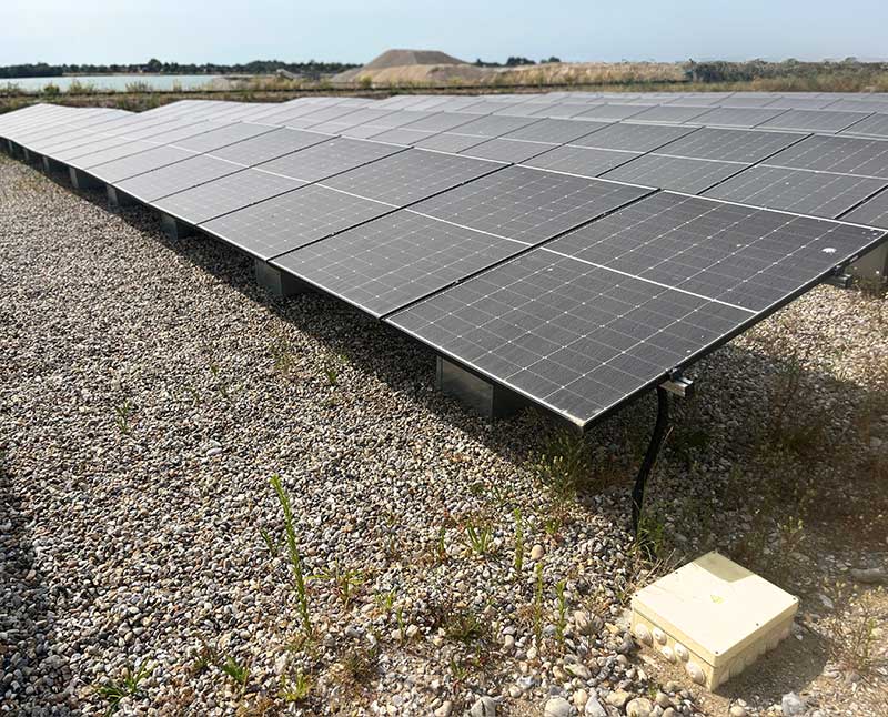 Centrale solaire photovoltaïque Baie de Somme