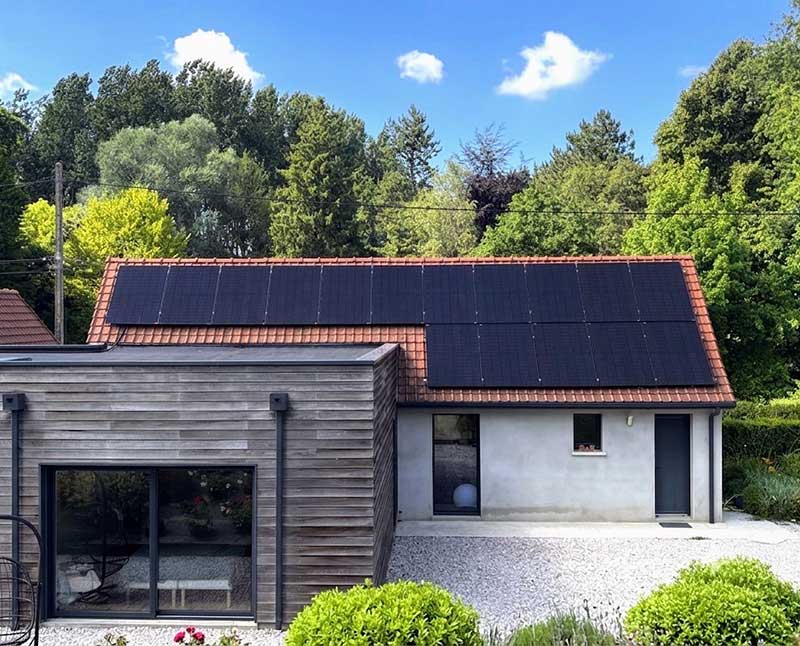Installation photovoltaïque réalisée par Héliovent